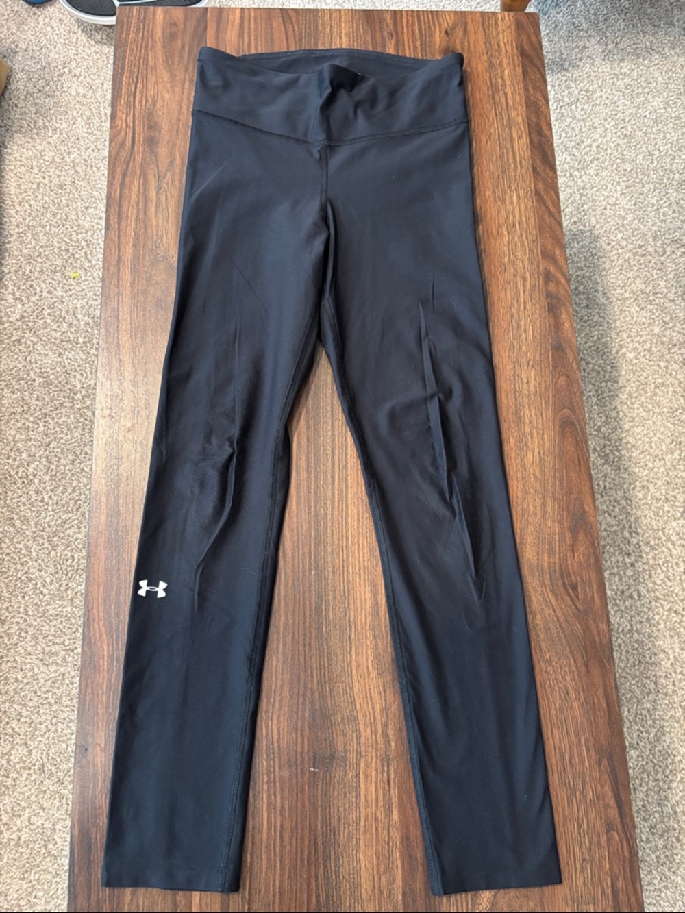 Under Armour Black High-Waist Performance Leggings size small